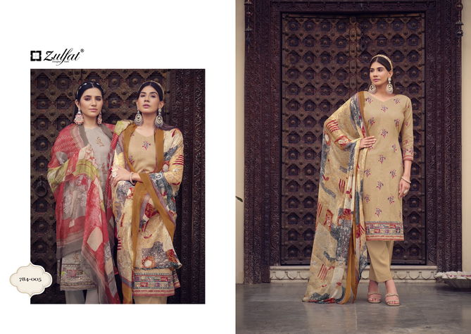 Tamanna Vol 3 By Zulfat Cotton Dress Material Catalog